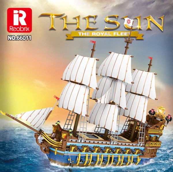 Reobrix 66011 Piratenschiff The Sun