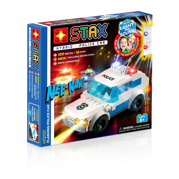 Light Stax Hybrid H12101 Flashing Police Car