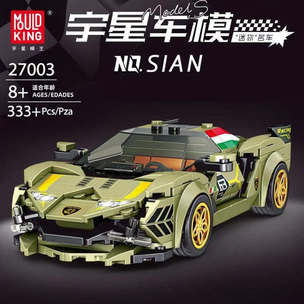 Mould King 27003 Sportwagen Sian inkl. Displaybox