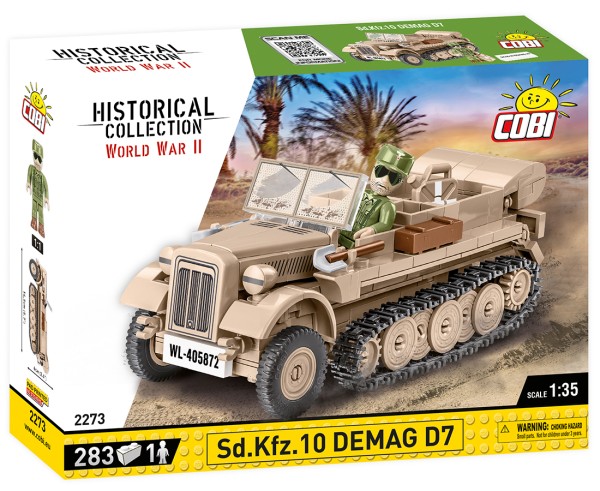 Cobi 2273 Sd. Kfz. 10 Demag D7