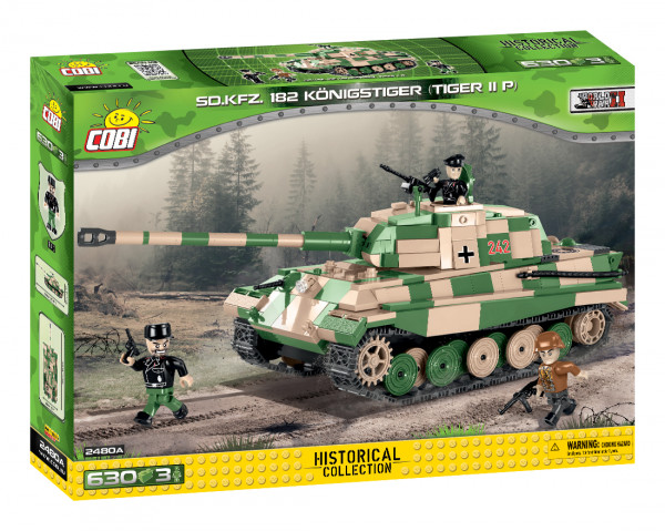*SELTENES SET Cobi 2480A Panzer Sd. Kfz. 182 Königstiger (Tiper II P)