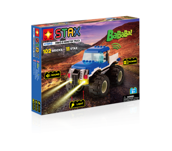 Light Stax Hybrid H39813 Monster Truck Blue