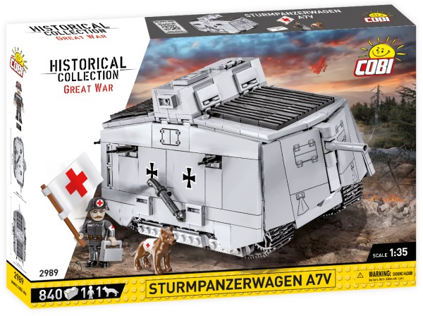 Cobi 2989 Sturmpanzer A7V