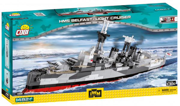 Cobi 4821 Schlachtschiff HMS Belfast - Light Cruiser