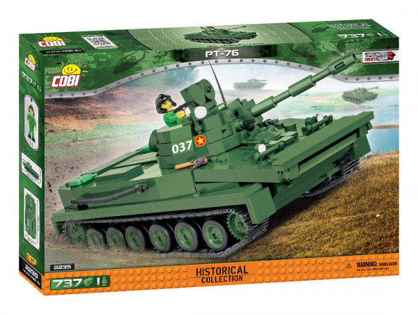 *SELTENES SET Cobi 2235 PT-76