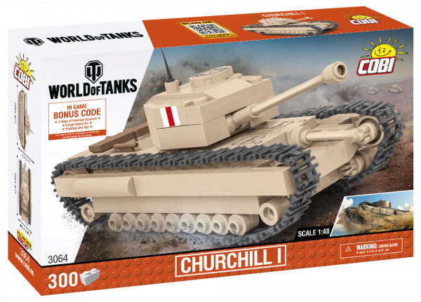 Cobi 3064 World of Tanks Panzer Churchill I