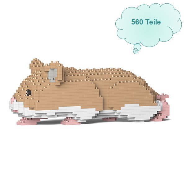 Jekca Hamster braun laufend