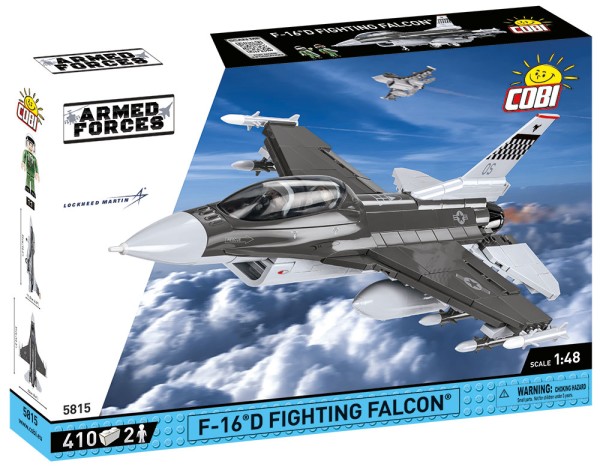 Cobi 5815 Flugzeug Kampfjet F-16D Fighting Falcon