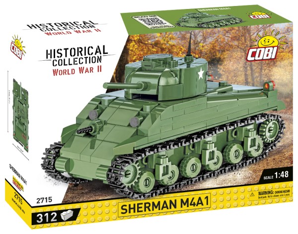 Cobi 2715 Panzer Sherman M4A1