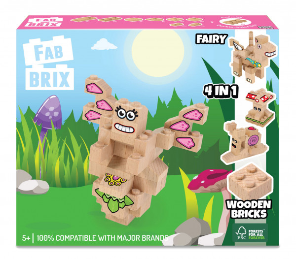 Fab Brix 1810 Fairy 3in1