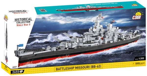 Cobi 4837 Schlachtschiff Missouri