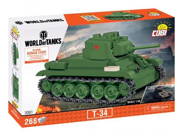 Cobi 3061 World of Tanks Panzer T-34