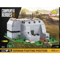*SELTENES SET Cobi 3043 Company of Heros 3 German Fighting Position *SELTENES SET Cobi 3043 Company of Heros 3 German Fighting Position