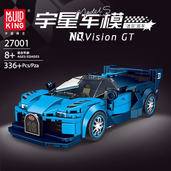 Mould King 27001 Sportwagen Vision GT-8 inkl. Displaybox