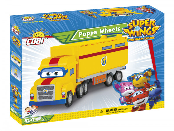 Cobi 25137 Super Wings Poppa Wheels