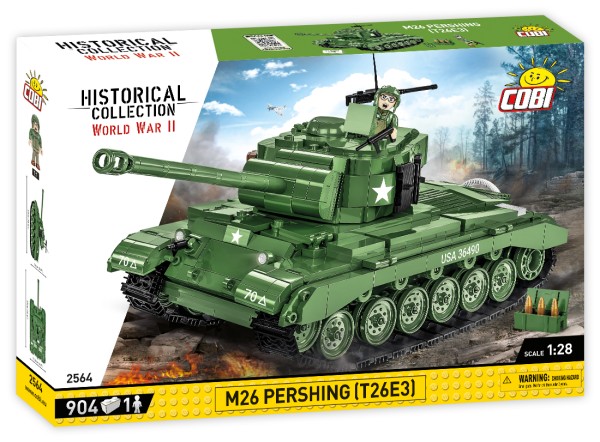 Cobi 2564 Panzer M26 Pershing (T26E3)