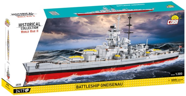 Cobi 4835 Schlachtschiff Gneisenau