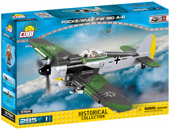 *SELTENES SET Cobi 5704 Focke-Wulf FW 190 A-8