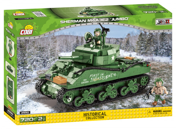 Cobi 2550 Panzer Sherman M4A3E2 &quot;Jumbo&quot;