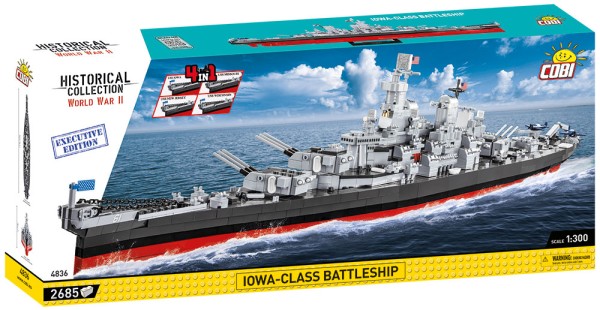 Cobi 4836 Schlachtschiff Iowa-Class