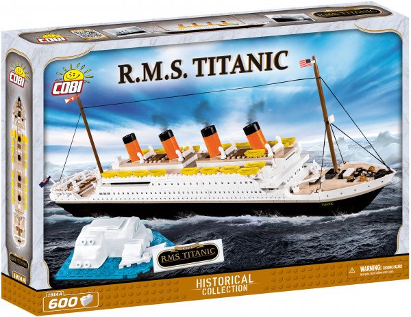 *SELTENES SET Cobi 1914A R.M.S. Titanic