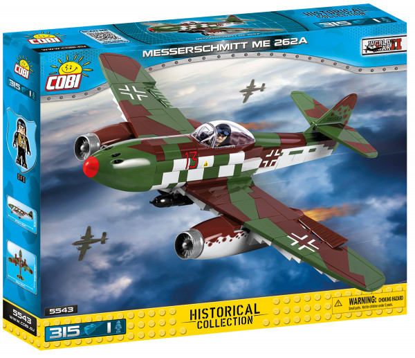 *SELTENES SET Cobi 5543 Messerschmitt ME 262A