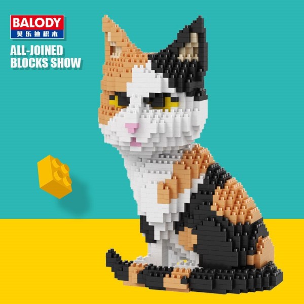 Diamondblocks Balody 16036 Katze sitzend