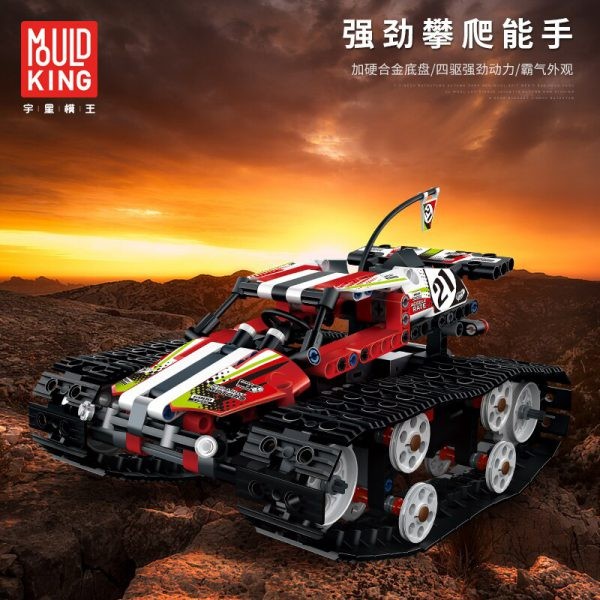 Mould King 13024 Stunt Racer rot mit Remote Control