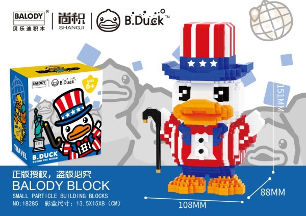 Daimondblocks Balody 18285 Ente Amerika