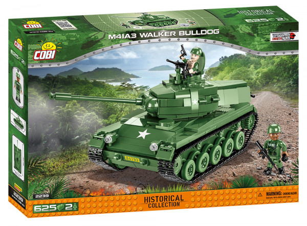 Cobi 2239 Panzer M41A3 Walker Bulldog