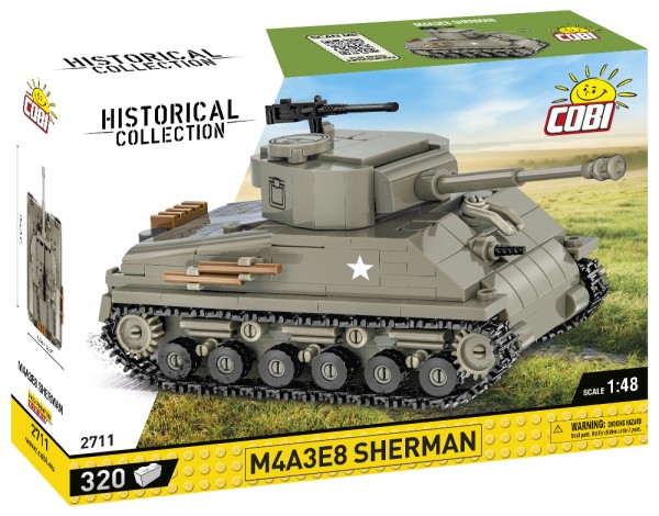 Cobi 2711 Panzer M4A3E8 Sherman