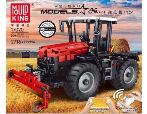 Mould King 17020 Traktor rot mit Remote Control