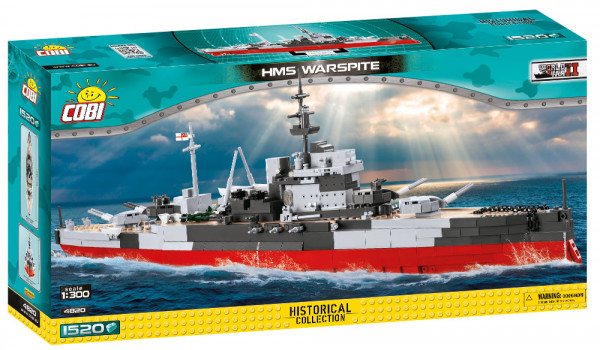 *SELTENES SET Cobi 4820 Schlachtschiff HMS Warspite