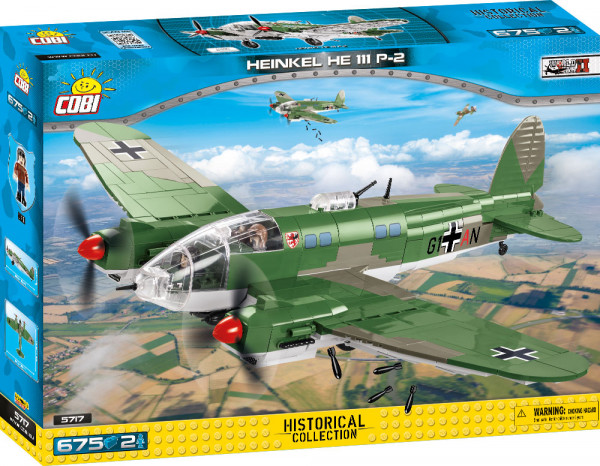 *SELTENES SET Cobi 5717 Heinkel HE 111 P-2