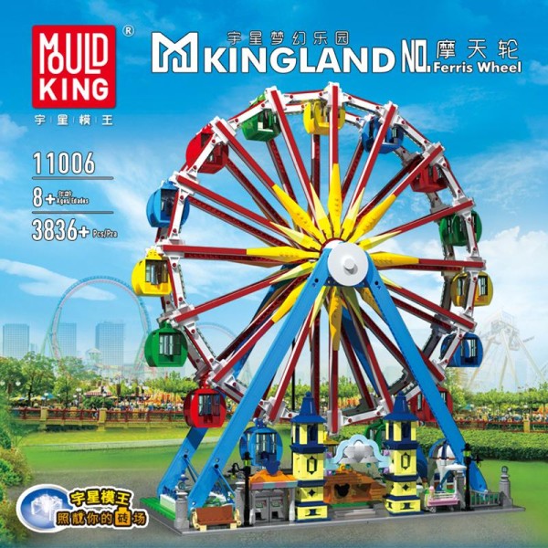 Mould King 11006 Riesenrad mit Remote Control, Licht und Sound