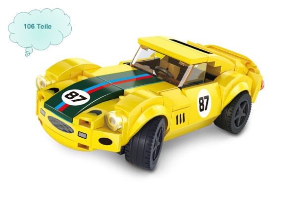 Wange 2887 Supercar Sportwagen Auto gelb